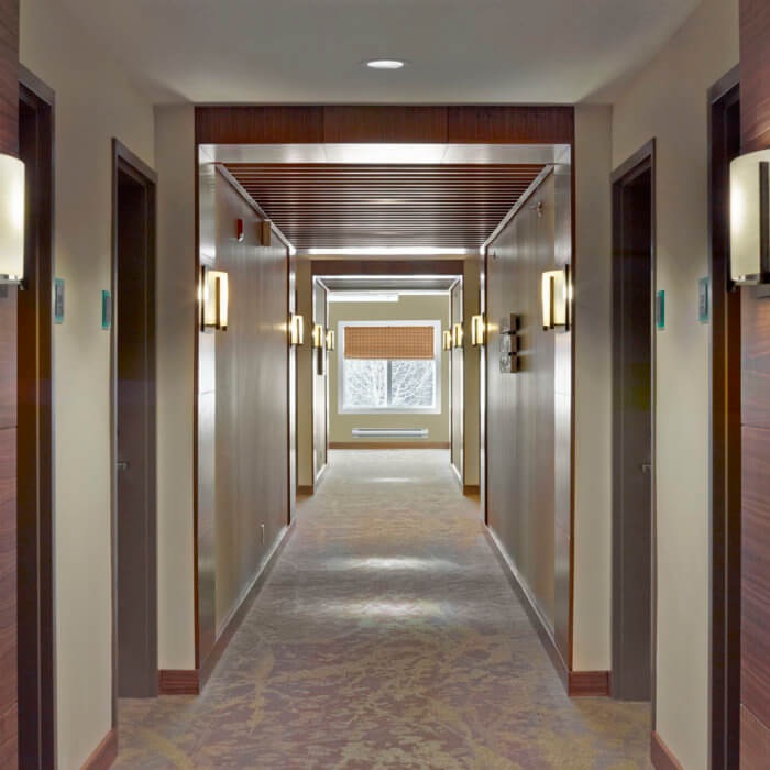 Best Western Sundre Hotel Interior Design Corridor Guest Rooms