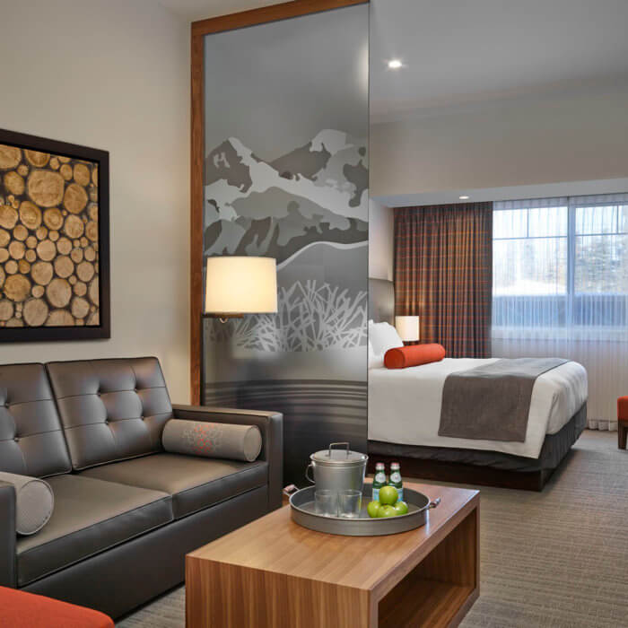 Best Western Sundre Hotel Interior Design, Suite Bedroom Guest Room Hotel Sofa
