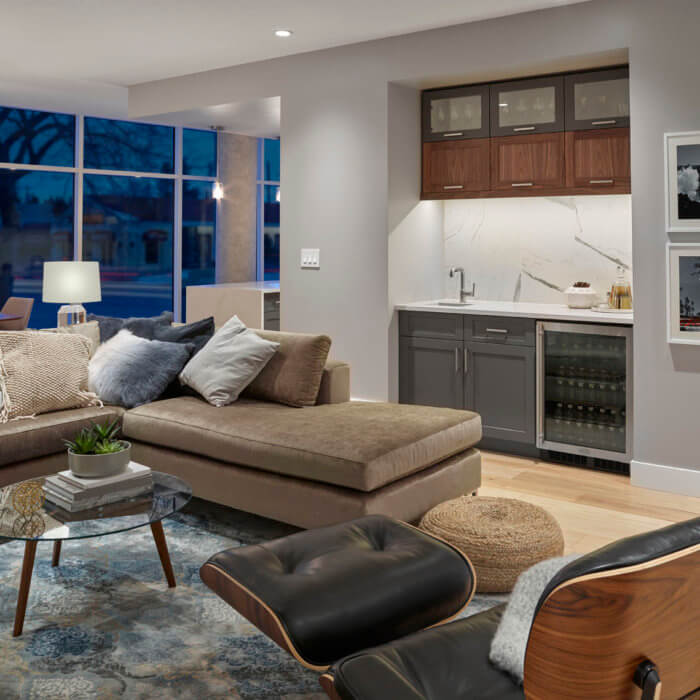 West Block Show Suite Multi Family Interior Design Luxury Condo Edmonton