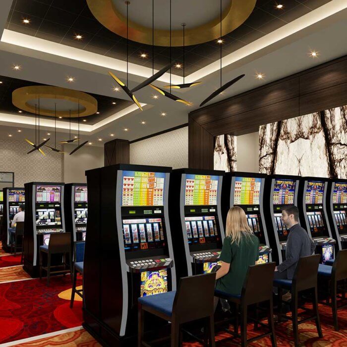 River Cree Resort Casino Slots Interior Designed by Jennifer Jordan